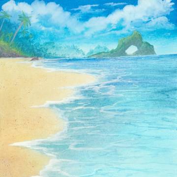 Beach background