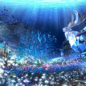【Skeb】海中庭園