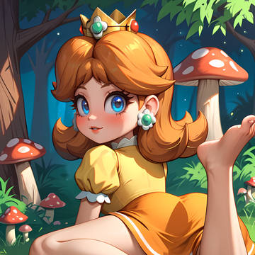 Princess Daisy Feet