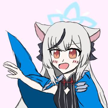 マントもらってはしゃぐココナちゃん
