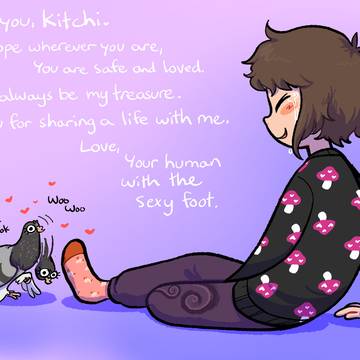 I love you, Kitchi (Pet Loss)