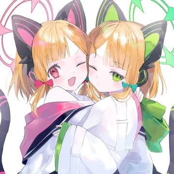 桃绿