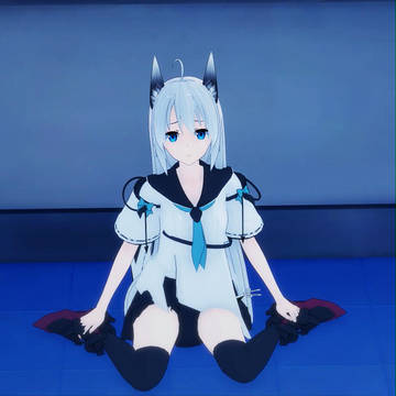 何か待っている江風