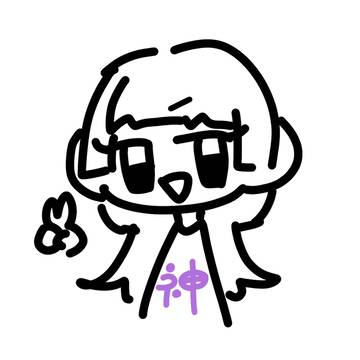 いつかちょっと似顔絵の練習してた