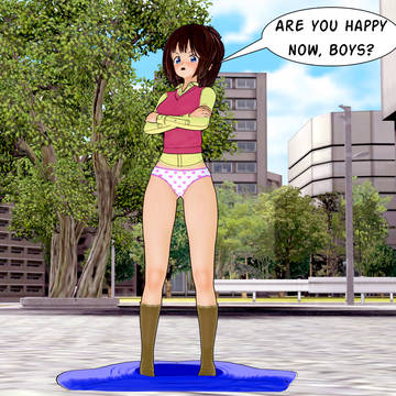 Tea's Skirt Down