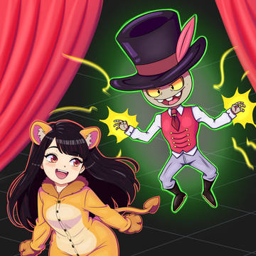 Paz and Fantoccio fan art