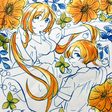 1日1絵 万年筆 14