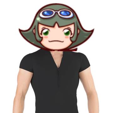 I put Clara's head on this guy