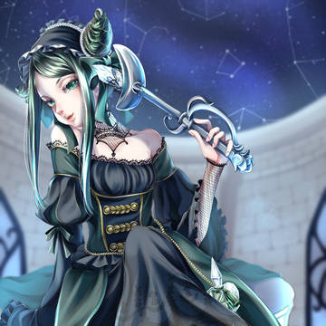 『 おませな魔女様 』