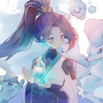 セージ×グレイシア×バニプッチ×キュウコン(アローラのすがた)