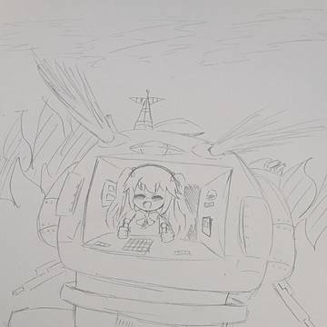 共鳴合体オトゲリヲンの藤沢柚子入手しました