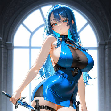 Blue Assassin Girl