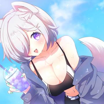 ☀🥤 🐺☃️
