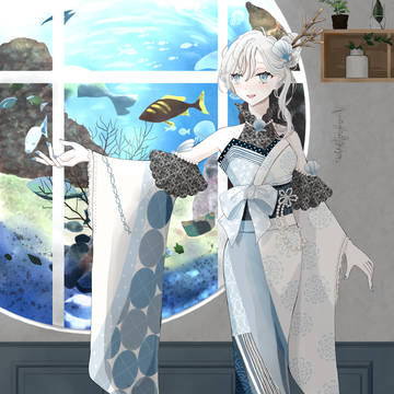 kimono mermaid