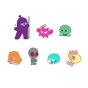 🏠と👾の絵まとめ