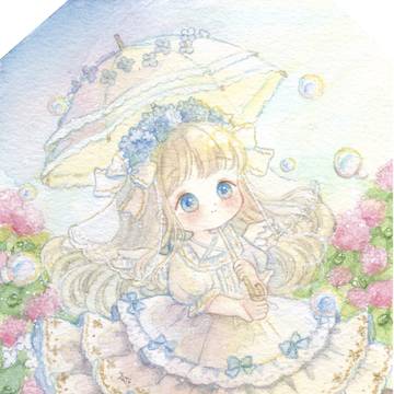 雨上がりの天使