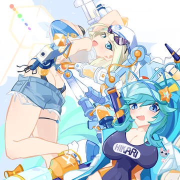 カゼ＆ヒカリ　ver.水着