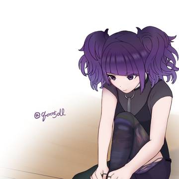 靴を履く田中摩美々