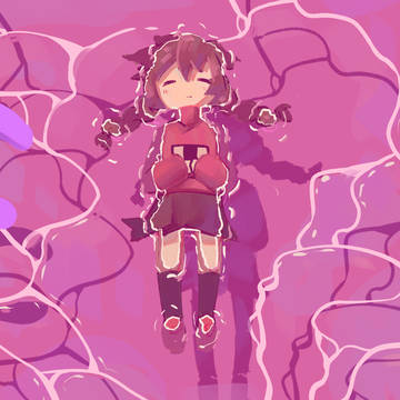 Pink sea