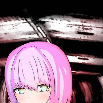 桃髪碧眼の子(仮)