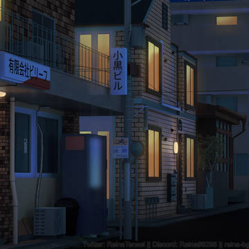 Toshima city, night ver.