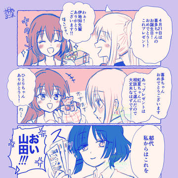 【リョウ←喜多】喜多ちゃんお誕生日漫画