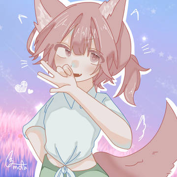 お友達に頼まれて描いた絵