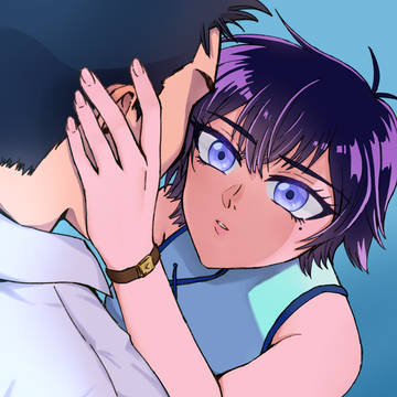 誰を見てるの