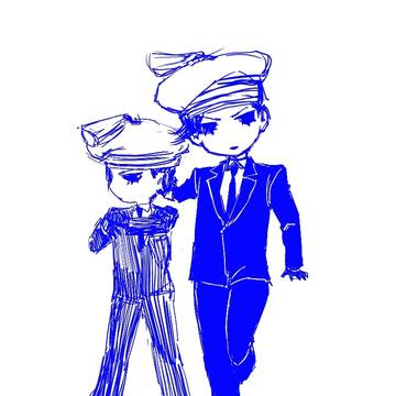 らくがき（曲パロ1枚）