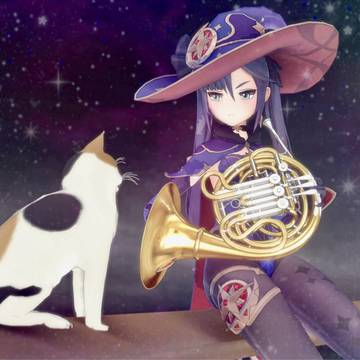 モナ💫× French Horn🎶 (&🐈)