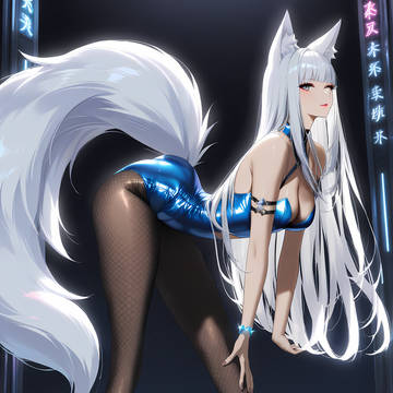 Sexy fox girl