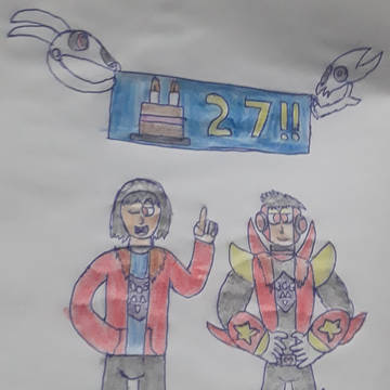 Birthday Artwork (Mine)