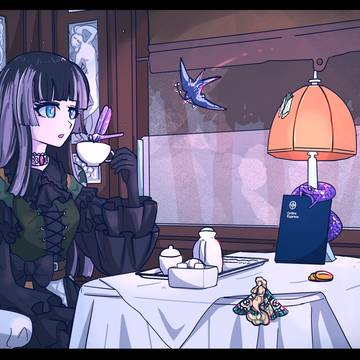 ラリックの作品とらでん