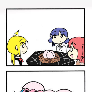 虹夏を親と認識するツチノコ
