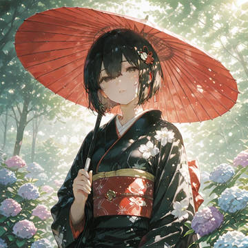あじさいの少女　～白昼夢～