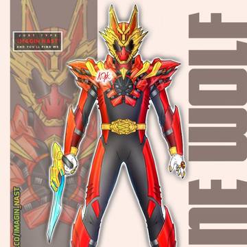 GOZYUGER POWER UP FANART V-2