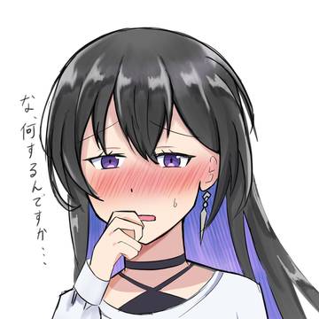 赤面するティナーシャ