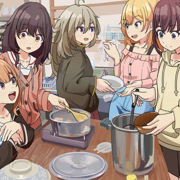 食文化研究部、美術部にて