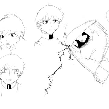 ひたすらジークアクス風アムロ落書き