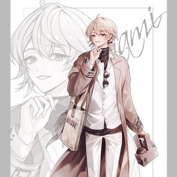 🐍棗巳波 私服イラスト