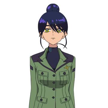 ジオン制服のニャアン