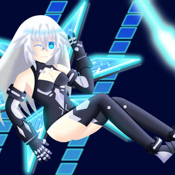 CPU Goddess Black Heart