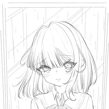 雨に消える恋なら