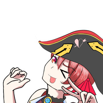 Houshou Marine cheerful motion