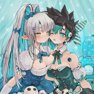 くっつきほっぺ