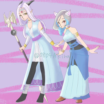 エステラちゃんとポーズ