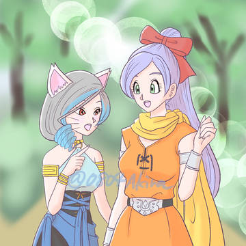 メレアーデとお散歩