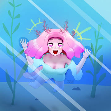 Amy the Axolotl