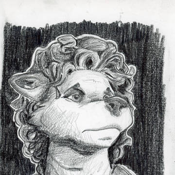 Wolf Achilles Sketch