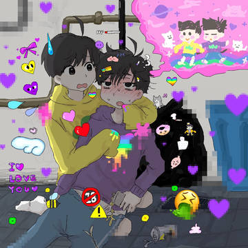 一松と十四松のなかよしまとめ